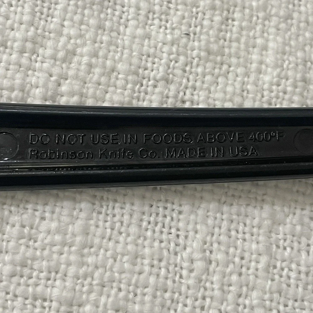 VINTAGE‎ Black ULTRATEMP Kitchen Utensils Pasta Measure Serving Spoon USA